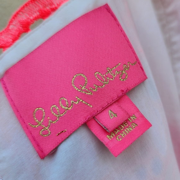 LILLY PULITZER Kyla Maxi Dress Garden Gate Eyelet - Picture 12 of 12